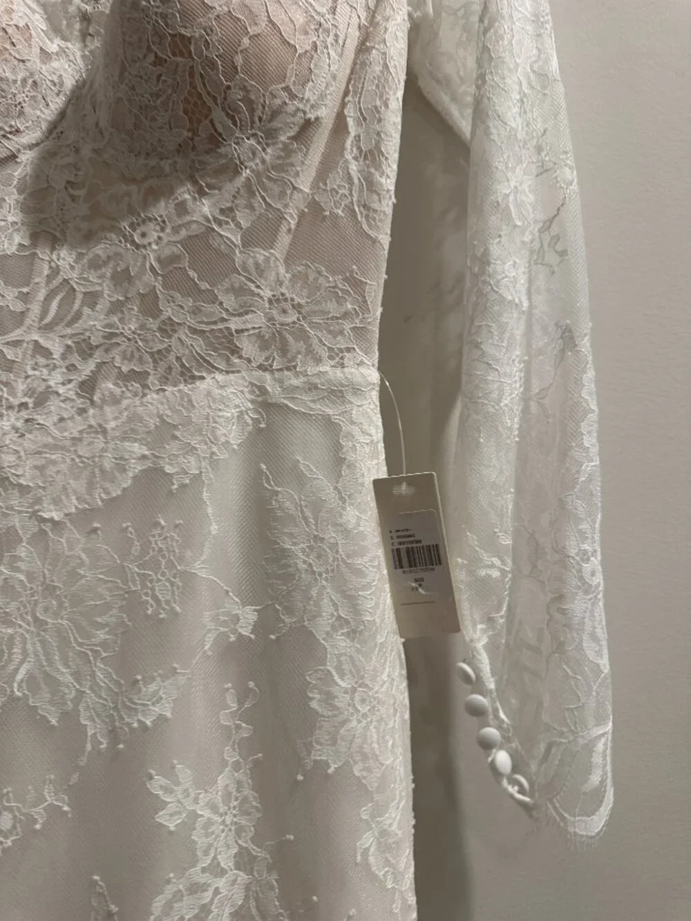 Pronovias x Anthropologie Weddings Eleny Corset Wedding Gown in Ivory Size US 8